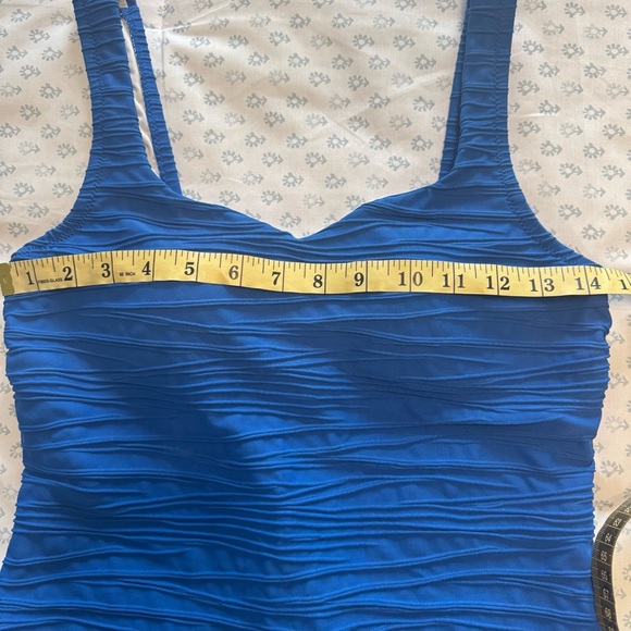 Lands End Royal Blue Two Piece Swimsuit - Picture 6 of 13